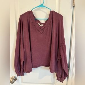 Long Sleeve Free People Tee